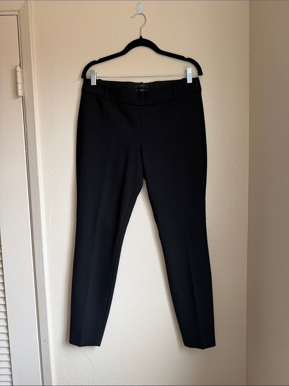 J. Crew Slim Leg Minnie Style Cropped Ankle Trousers w/ Side Zipper Size 4